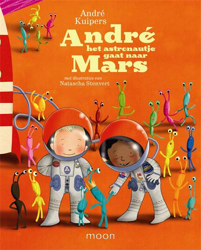 Andre het astronautje gaat naar Mars
